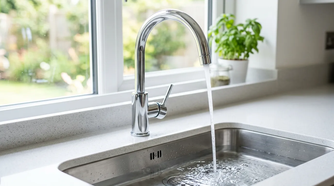 Local Plumbing Master Pros same day plumber fixing a faucet in Fayette, UT